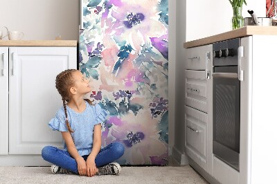 Imán decorativo para refrigerador Jardín con flores