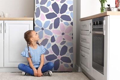 Funda magnética para refrigerador Geometría floral