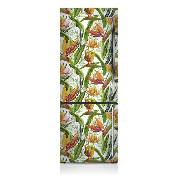 Funda magnética para refrigerador Plantas tropicales