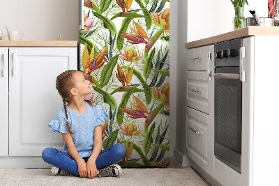 Funda magnética para refrigerador Plantas tropicales