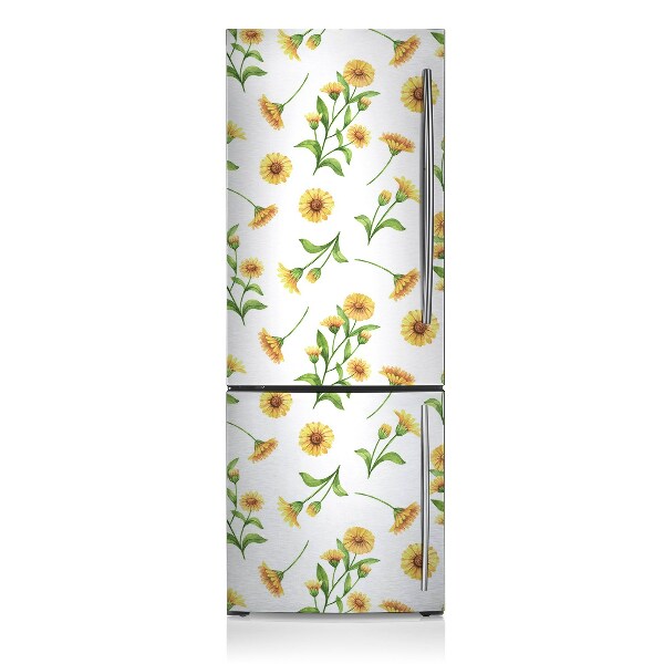 Funda magnética para refrigerador Girasoles