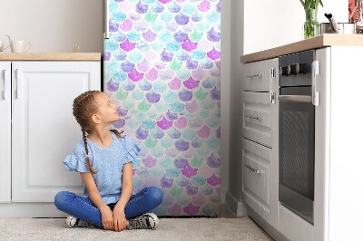 Imán decorativo para refrigerador Gotas coloridas