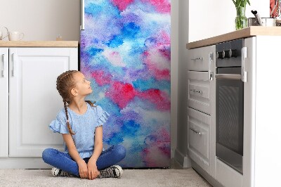 Funda magnética para refrigerador Nubes abstractas