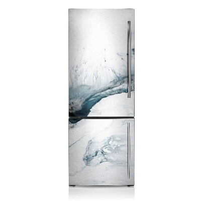 Funda magnética para refrigerador Abstracción de invierno