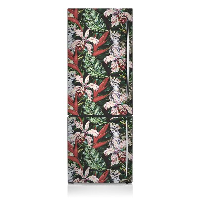 Funda magnética para refrigerador Loro tropical