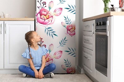 Funda magnética para refrigerador Flor