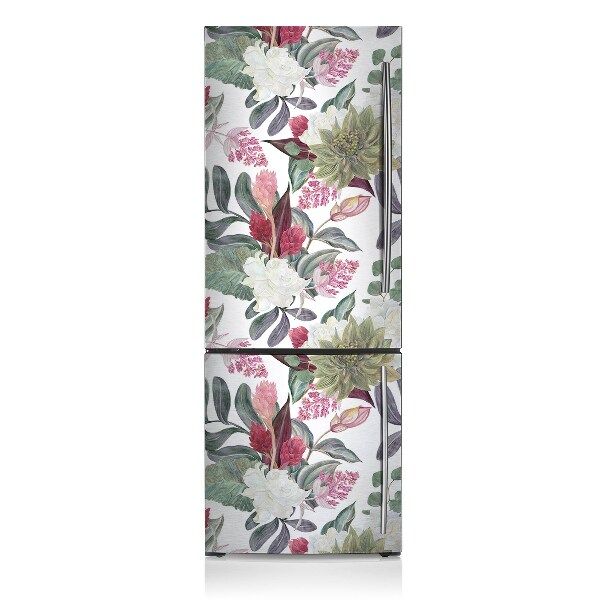 Funda magnética para refrigerador Flores coloridas