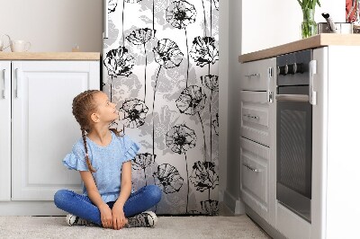 Funda magnética para refrigerador Flores glamorosas