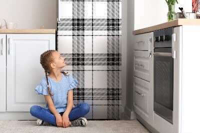 Imán decorativo para refrigerador Patrón de cocina gris