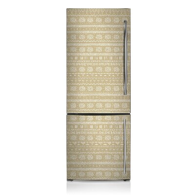 Cubierta magnética para refrigerador Forma amarilla