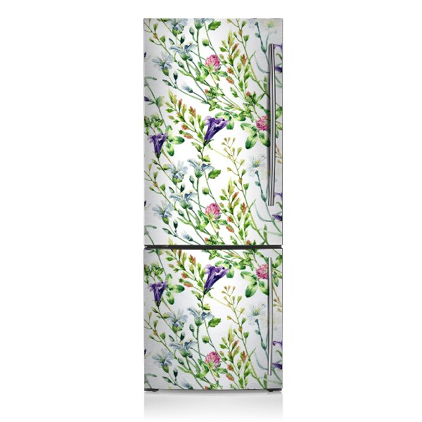 Funda magnética para refrigerador Flores de campo