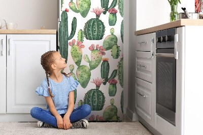 Funda magnética para refrigerador Cactus con espinas