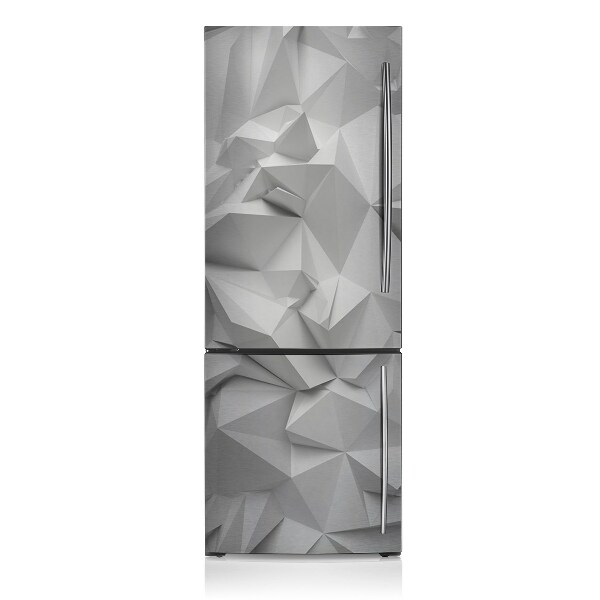 Funda magnética para refrigerador Blanco abstracto