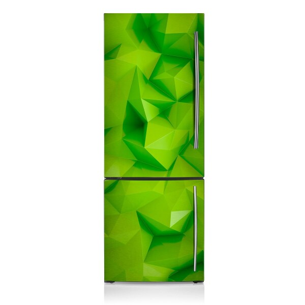 Funda magnética para refrigerador Verde abstracto