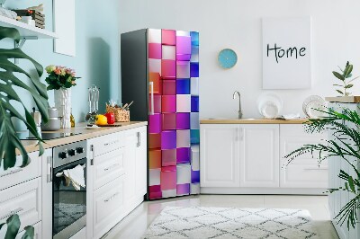 Funda magnética para refrigerador Abstractamente colorido