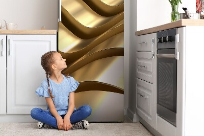Funda magnética para refrigerador Elementos dorados