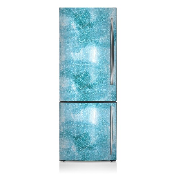 Funda magnética para refrigerador Patrón tropical