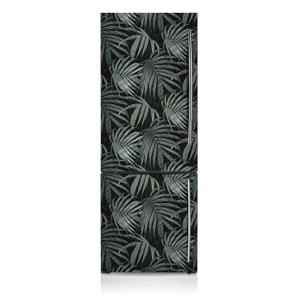 Funda magnética para refrigerador Monstera oscura