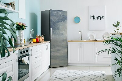 Imán decorativo para refrigerador Nubes azules