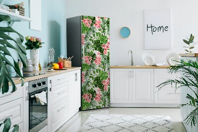 Imán decorativo para refrigerador Hibisco