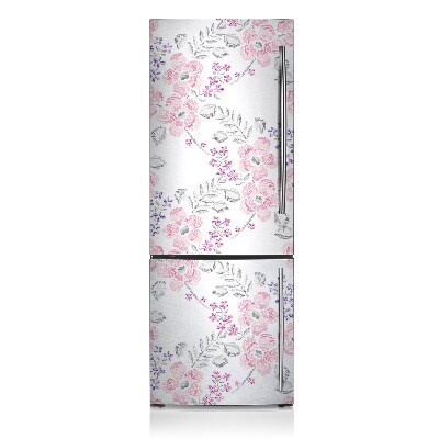 Imán decorativo para refrigerador Patrón floral