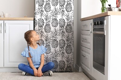 Imán decorativo para refrigerador Piña