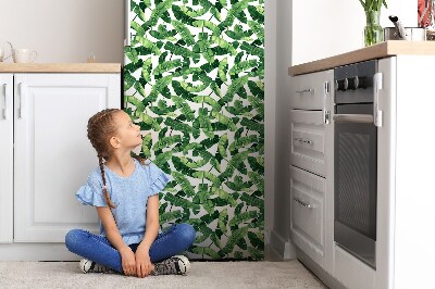 Imán decorativo para refrigerador Hoja tropical