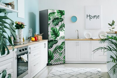 Funda magnética para refrigerador Puntos y hojas