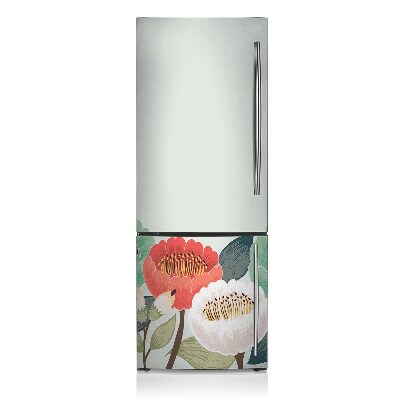 Funda magnética para refrigerador Flores de primavera