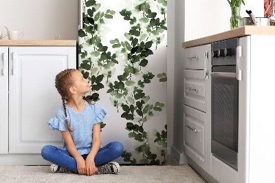 Funda magnética para refrigerador Hojas verdes