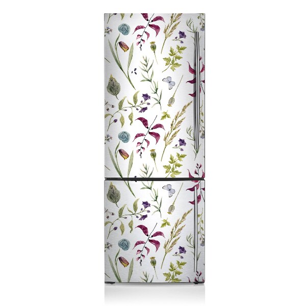 Funda magnética para refrigerador Flor botánica