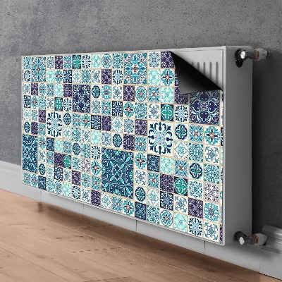 Funda magnética para el radiador Hermoso mosaico