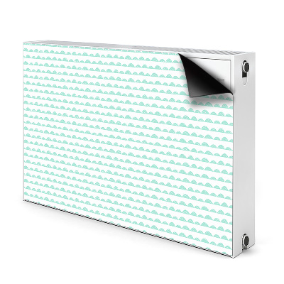Cubierta magnética para radiador Colinas verdes