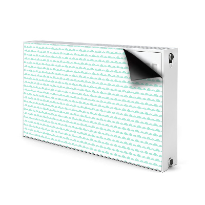 Cubierta magnética para radiador Colinas verdes