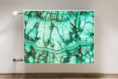 Cubierta decorativa del radiador Turquesa de mármol