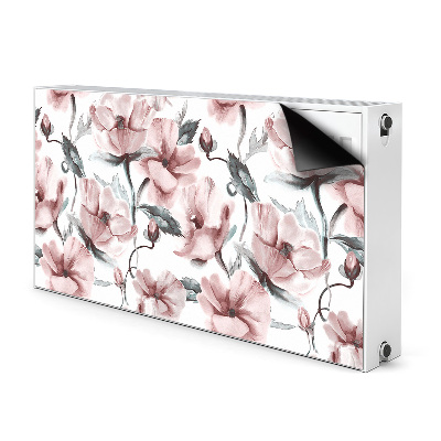 Cubierta magnética para radiador Imagen floral