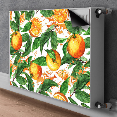 Funda magnética para el radiador Naranjas