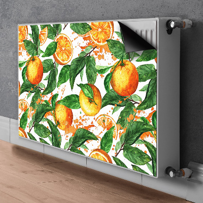 Funda magnética para el radiador Naranjas
