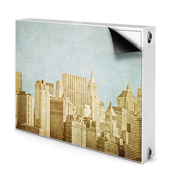 Cubierta magnética para radiador Rascacielos de Manhattan