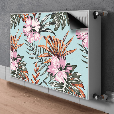 Cubierta magnética para radiador Flores Hibiscus