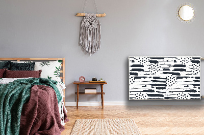 Cubierta decorativa del radiador Pintura abstracta