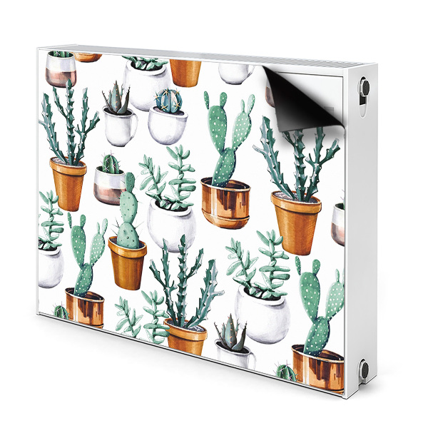 Funda magnética para el radiador Cactus en macetas