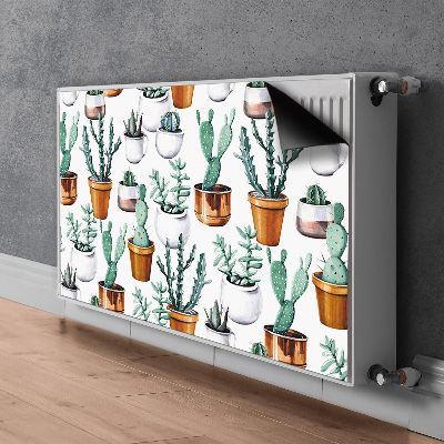 Funda magnética para el radiador Cactus en macetas