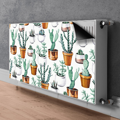 Funda magnética para el radiador Cactus en macetas