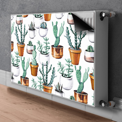 Funda magnética para el radiador Cactus en macetas