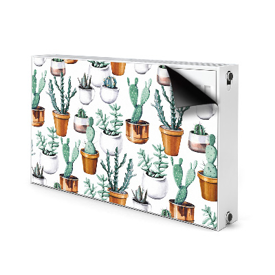 Funda magnética para el radiador Cactus en macetas