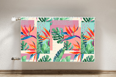 Cubierta del radiador Mosaico tropical