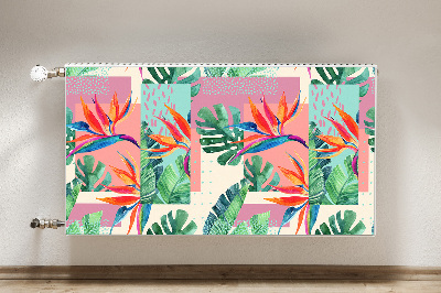 Cubierta del radiador Mosaico tropical