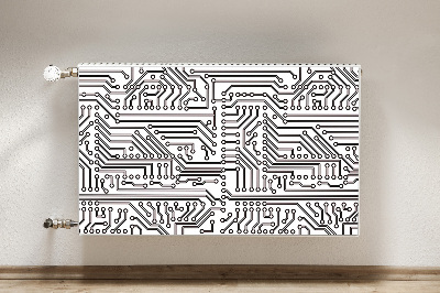 Cubierta magnética para radiador Circuito integrado