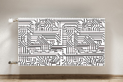 Cubierta magnética para radiador Circuito integrado